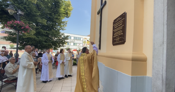 220. výročie od posviacky farského kostola Nanebovzatia Panny Márie v Topoľčanoch