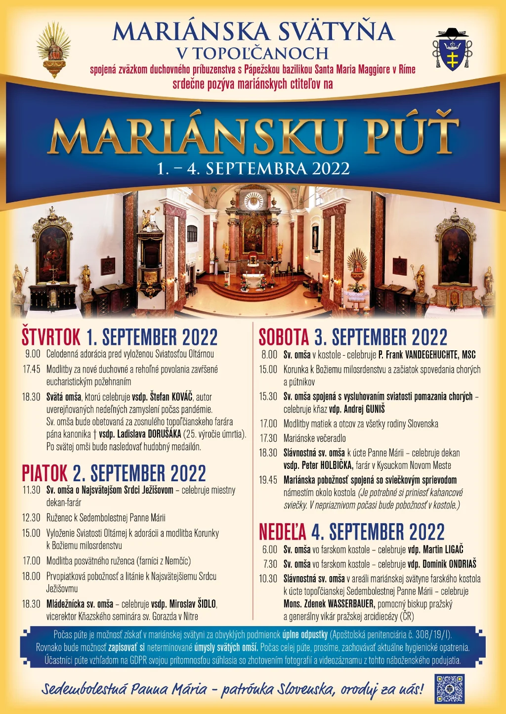 Mariánska Puť 2022 Topoľčany